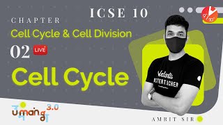 Cell Cycle and Cell Division L2  Cell Cycle  ICSE Class 10 Biology  Umang 2021  Vedantu 9 amp 10 [upl. by Arde435]