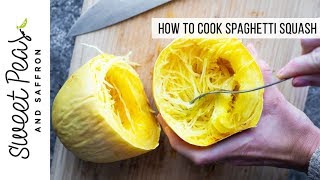 How to Cook Spaghetti Squash the EASY way [upl. by Conger]