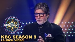 Kaun Banega Crorepati  Full Launch Video  Sony Tv KBC Season 9 2019 [upl. by Cargian]