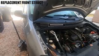 20042007 MERCURY MONTEREY AND FORD FREESTAR FRONT STRUCT REPLACEMENT  replacing front struct [upl. by Rosy255]