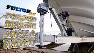 Fulton® XLT™ Powered Marine Winch amp Jack [upl. by Niessuh]