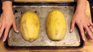 How To Cook Perfect Spaghetti Squash Tutorial [upl. by Nahamas]