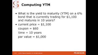 Yield to Maturity YTM Calculation [upl. by Yaniv220]