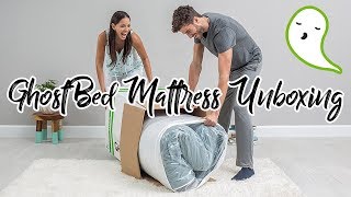 GhostBed Mattress Unboxing [upl. by Alphard984]