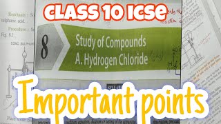 Important topics in HCL Class 10 icse [upl. by Weintrob]