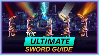 The ONLY Katana Zero SWORD GUIDE Youll Ever Need How To Get Every Sword And What They Do [upl. by Egni685]