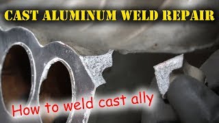 TFS Cast Aluminum Weld Repair [upl. by Justino]