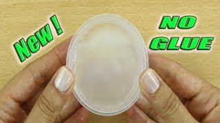 2 Ingredient Slime Recipes Tested💦 HOW TO MAKE CLEAR SLIME WITHOUT GLUE 💦 No Glue No Borax [upl. by Nial217]